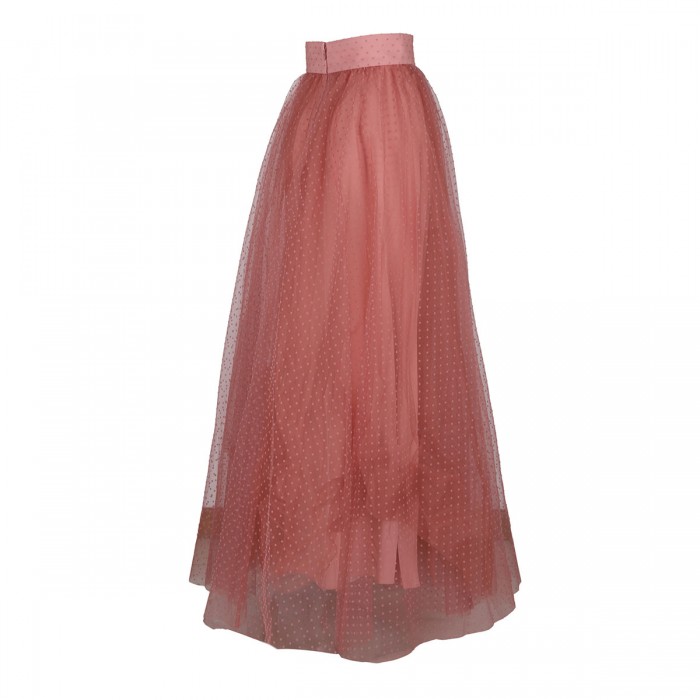 Tulle blush hue skirt