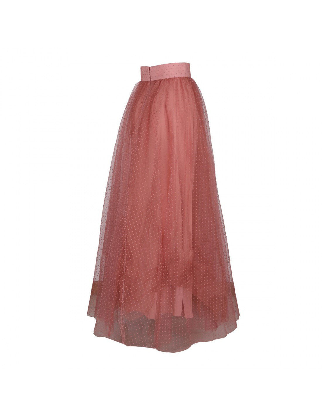 Tulle blush hue skirt