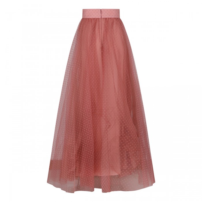 Tulle blush hue skirt