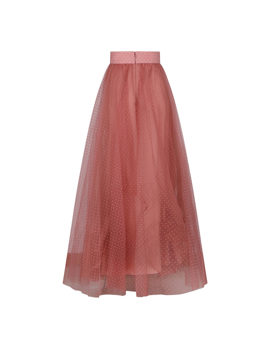 Tulle blush hue skirt