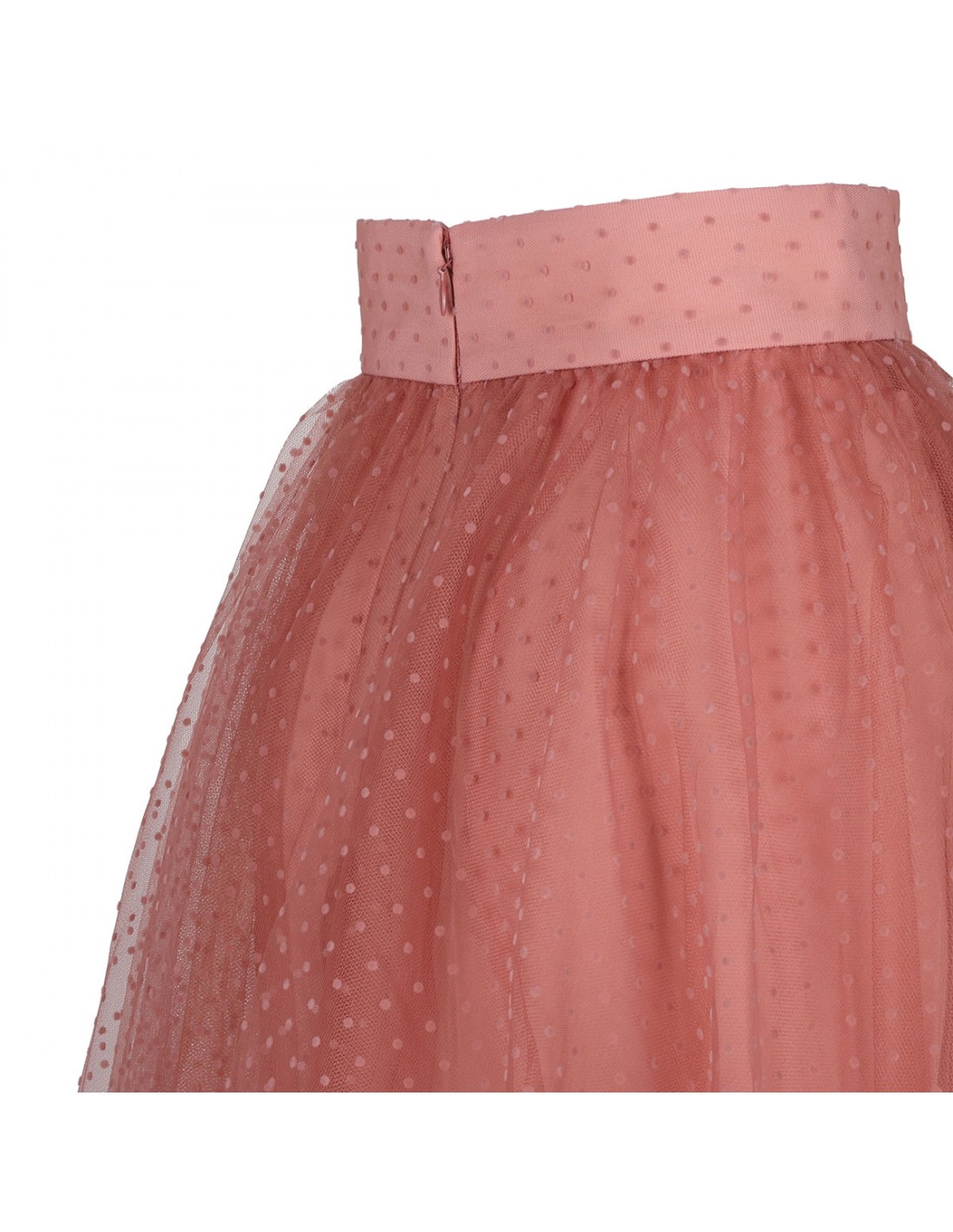 Tulle blush hue skirt