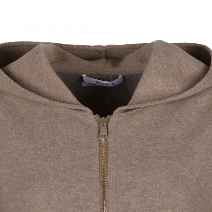 Saio wool and cashmere hoodie