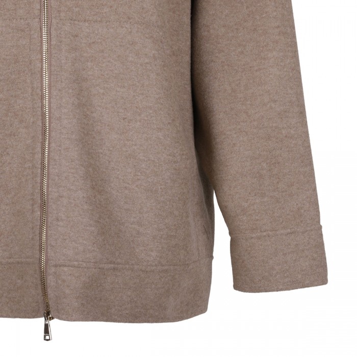 Saio wool and cashmere hoodie