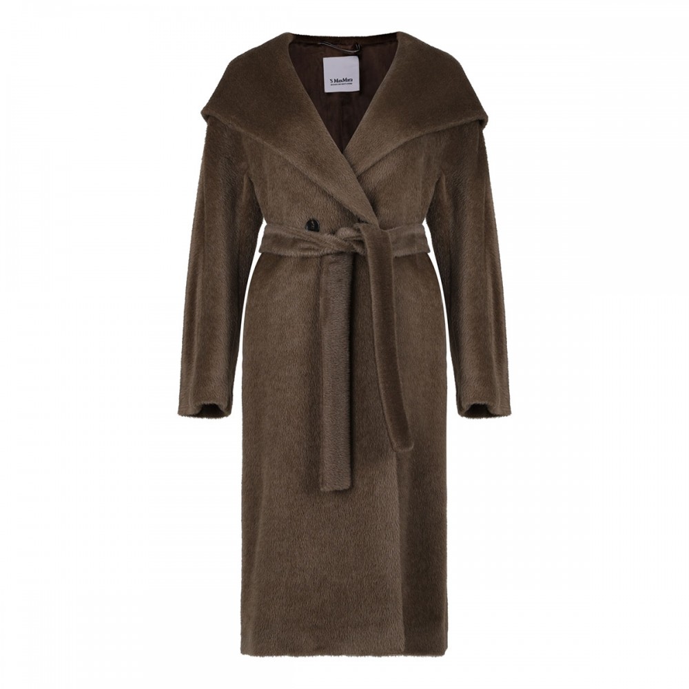 Eliana alpaca and wool coat