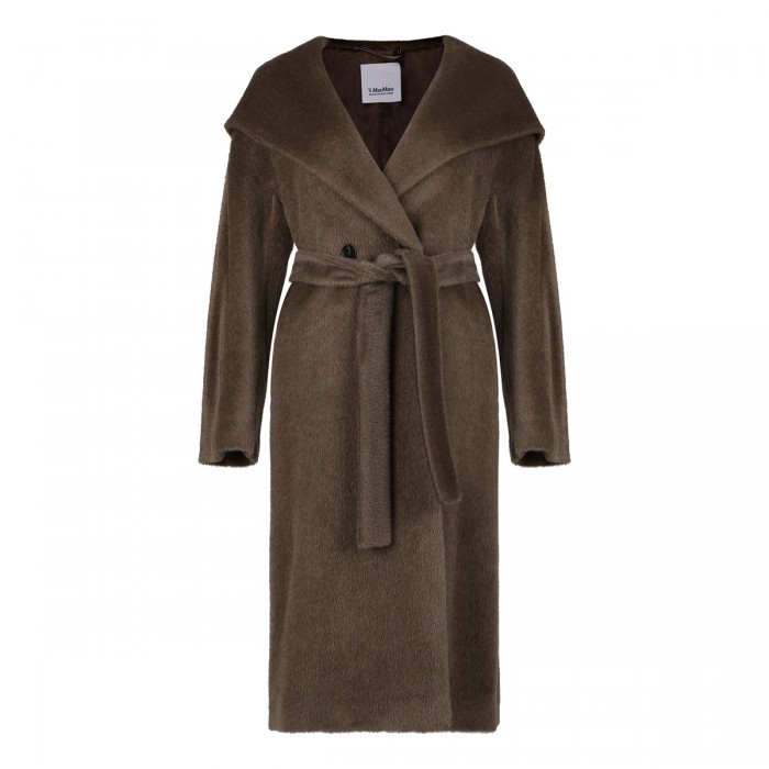 Eliana alpaca and wool coat