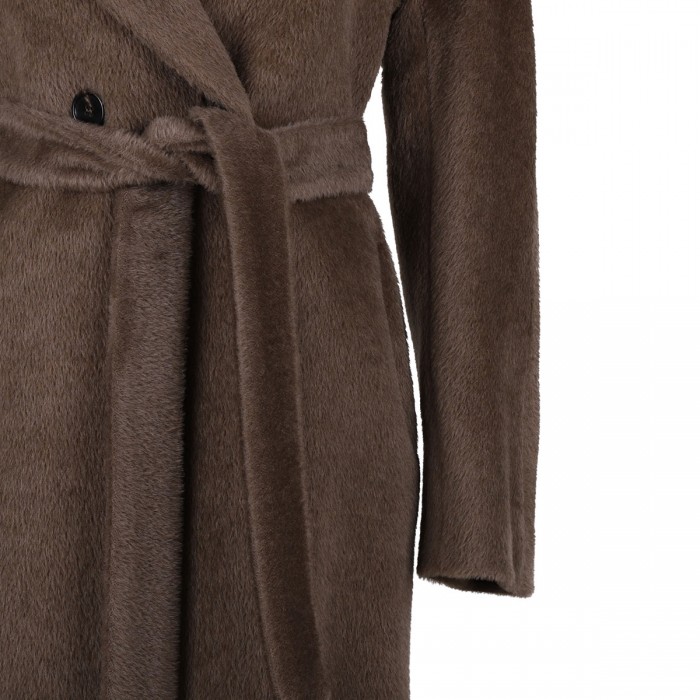 Eliana alpaca and wool coat