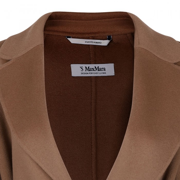 Esturia camel hue wool coat