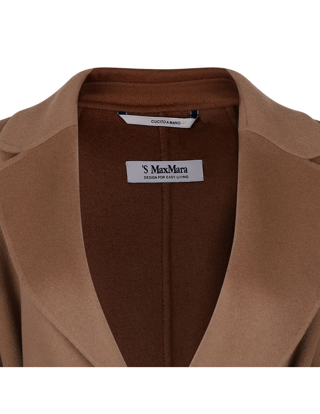 Esturia camel hue wool coat