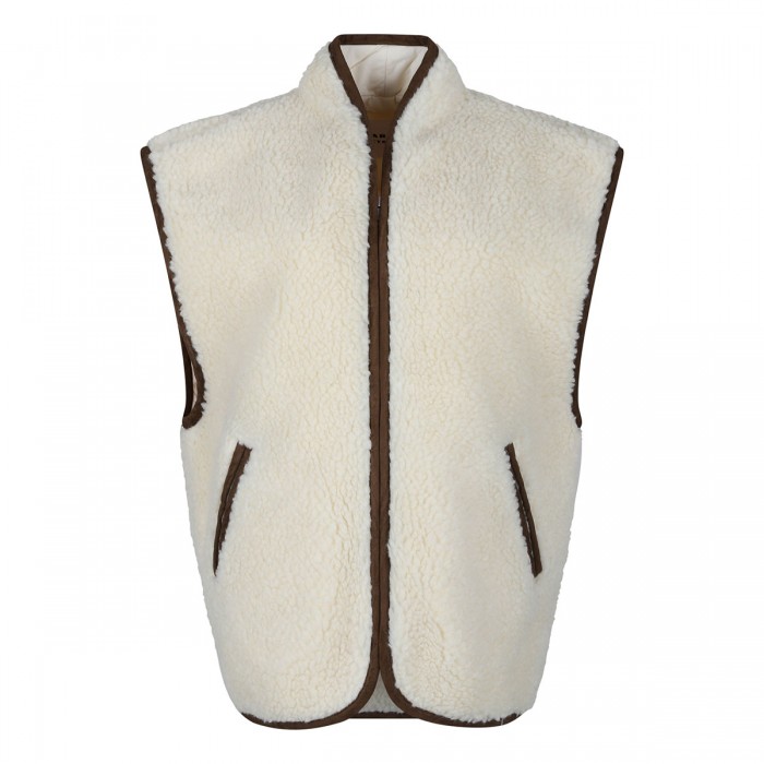 Maximilia shearling effect jacket