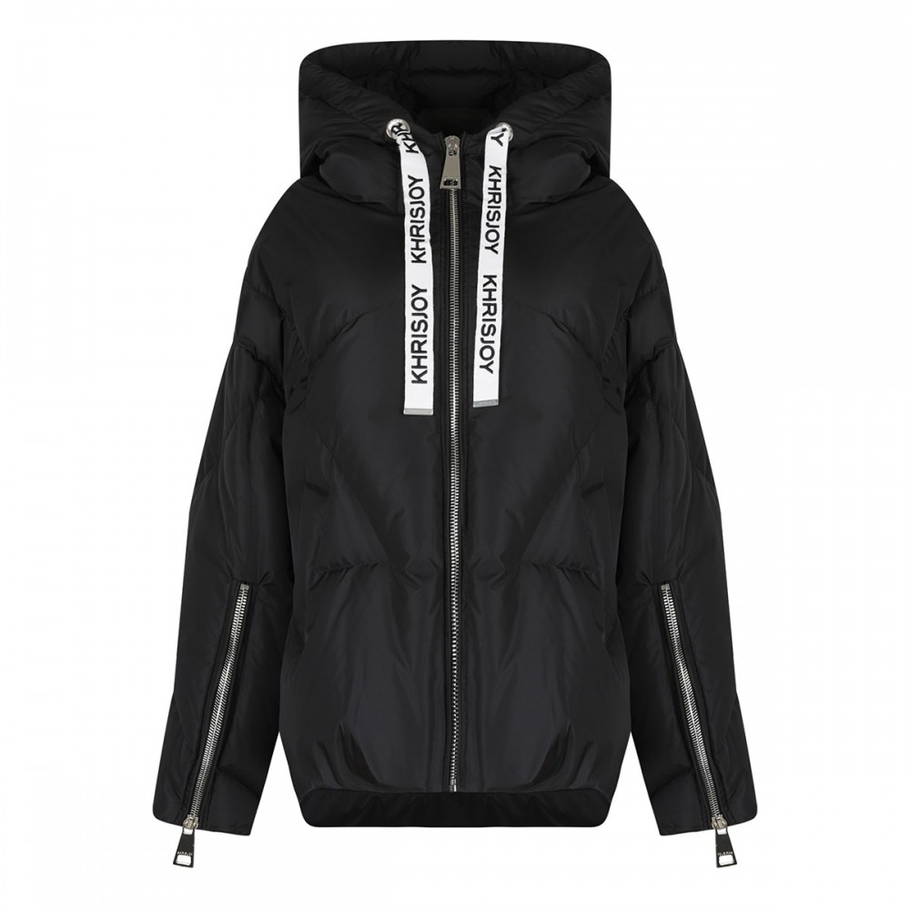 Khris Iconic black puffer jacket