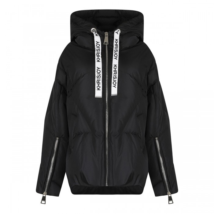 Khris Iconic black puffer jacket