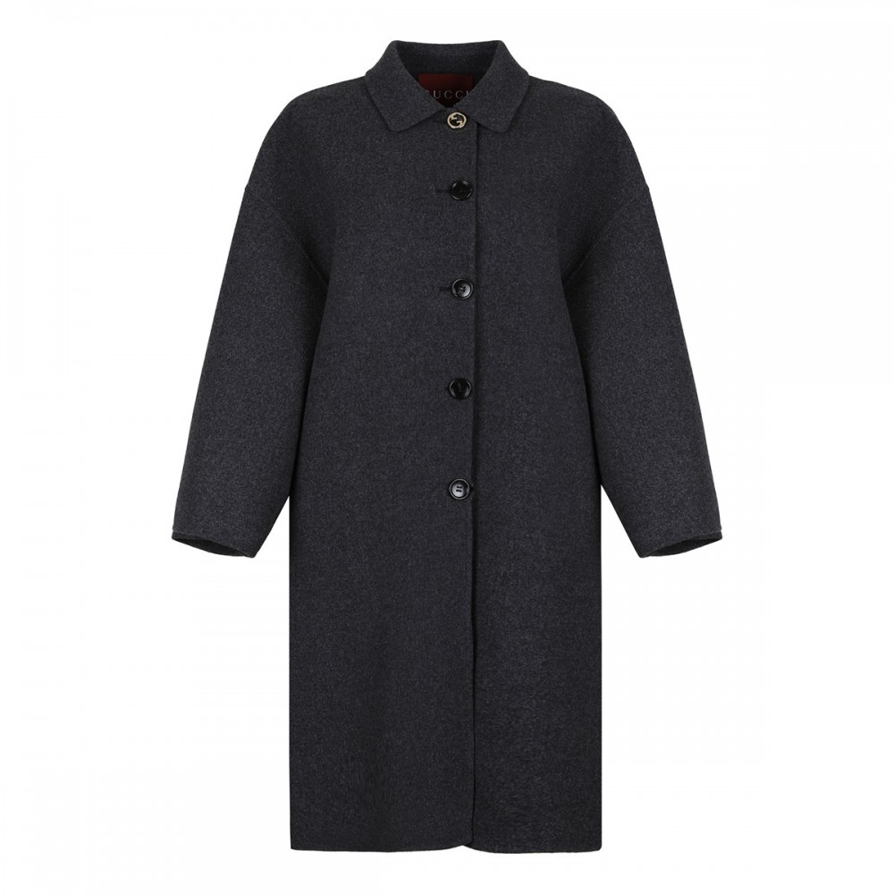 Wool blend coat