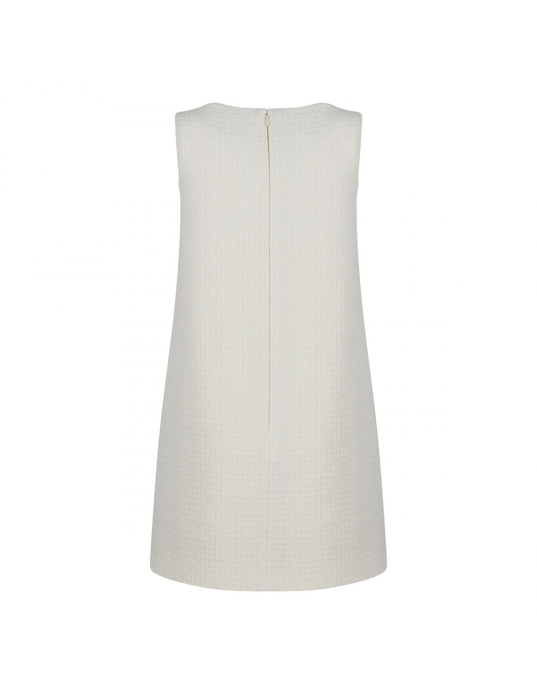 Damier bouclé mini dress