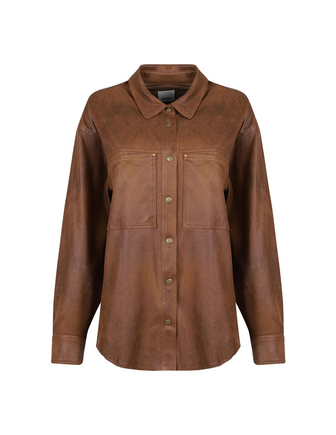 Gabiela faux suede shirt