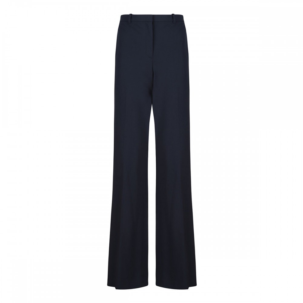 Demitria black wool pants