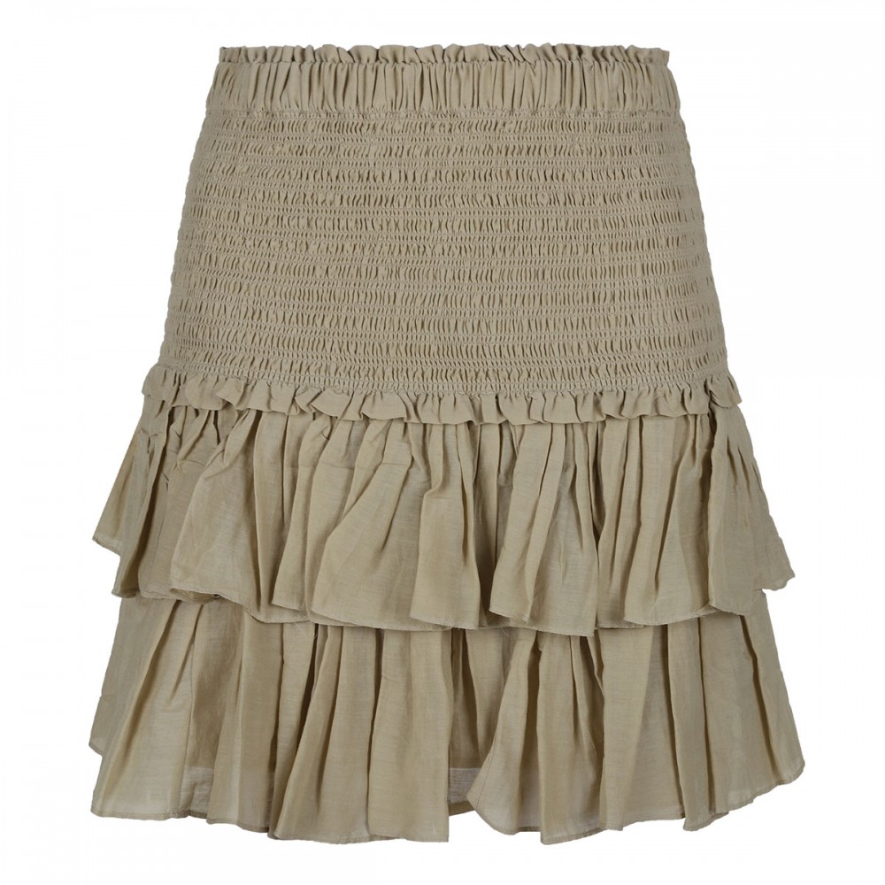 Naomi cotton voile mini skirt