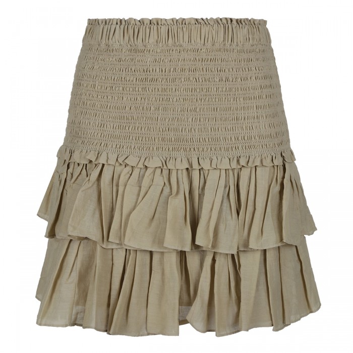 Naomi cotton voile mini skirt