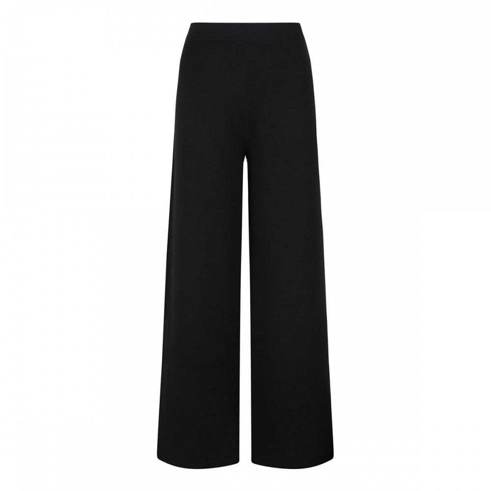 Black wide leg pants