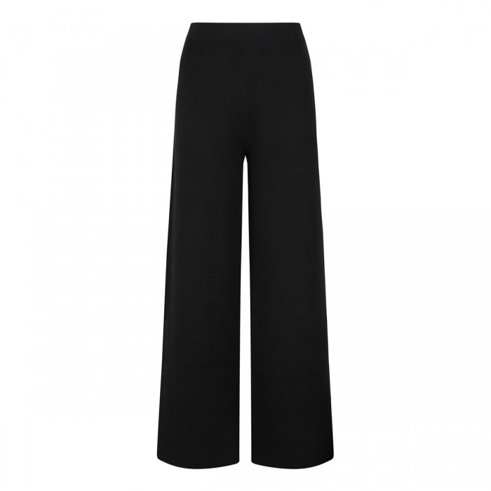 Black wide leg pants