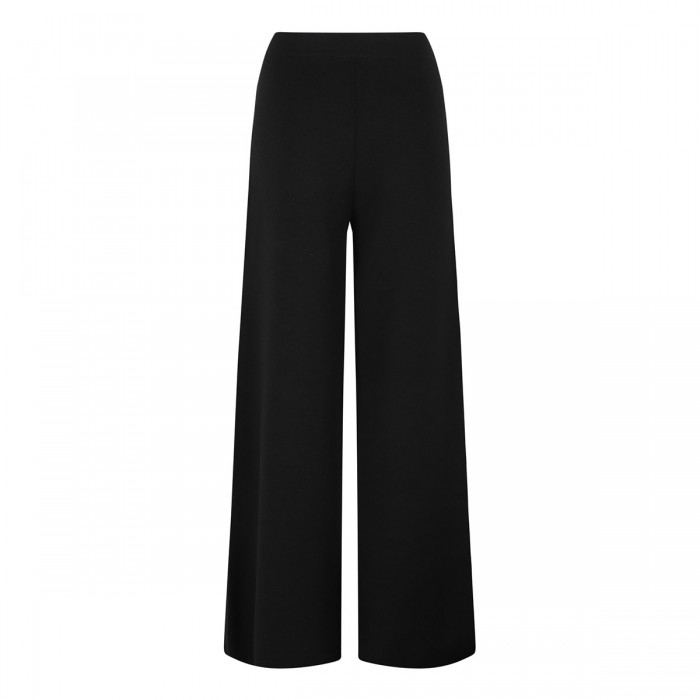 Black wide leg pants