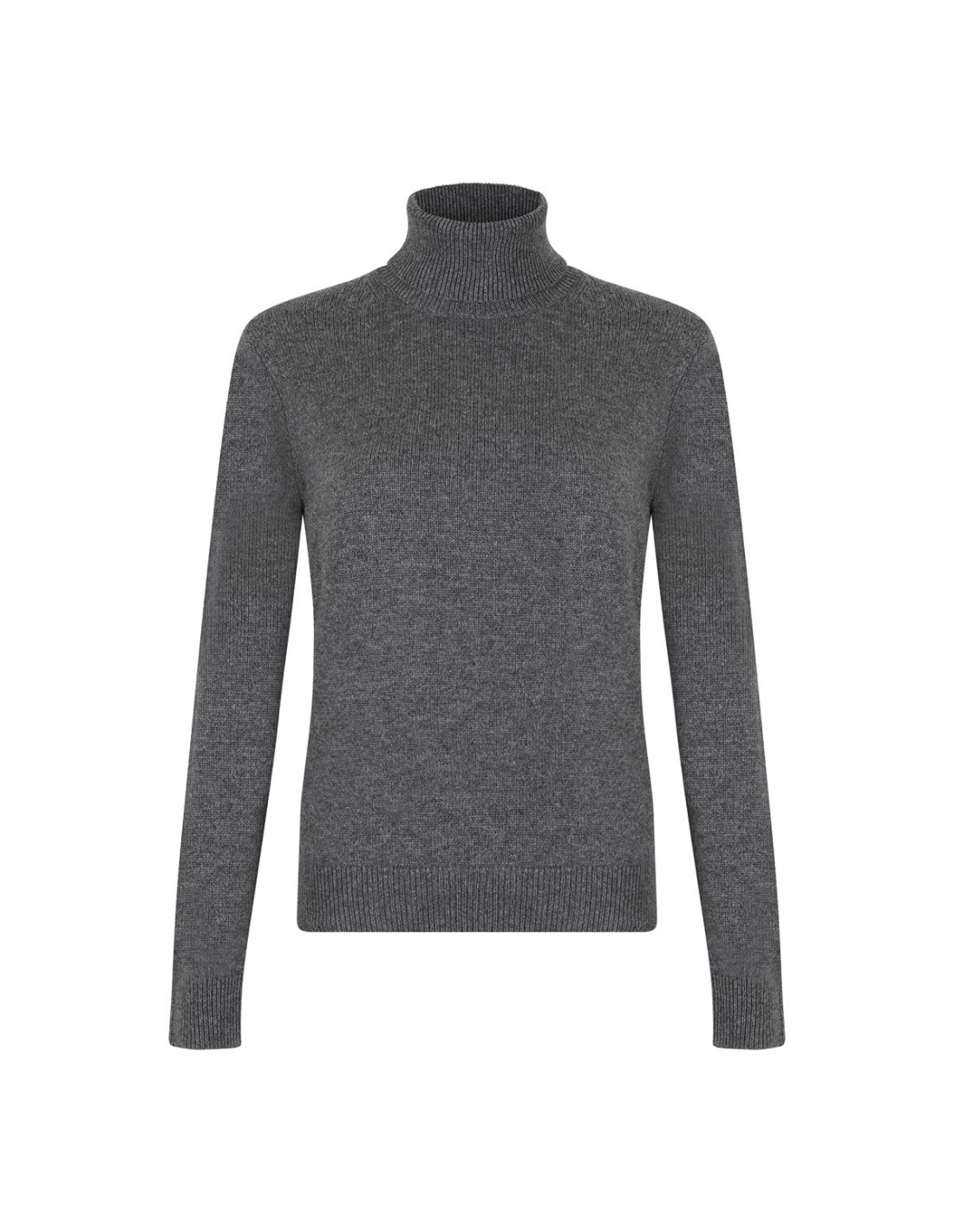 Gray cashmere sweater