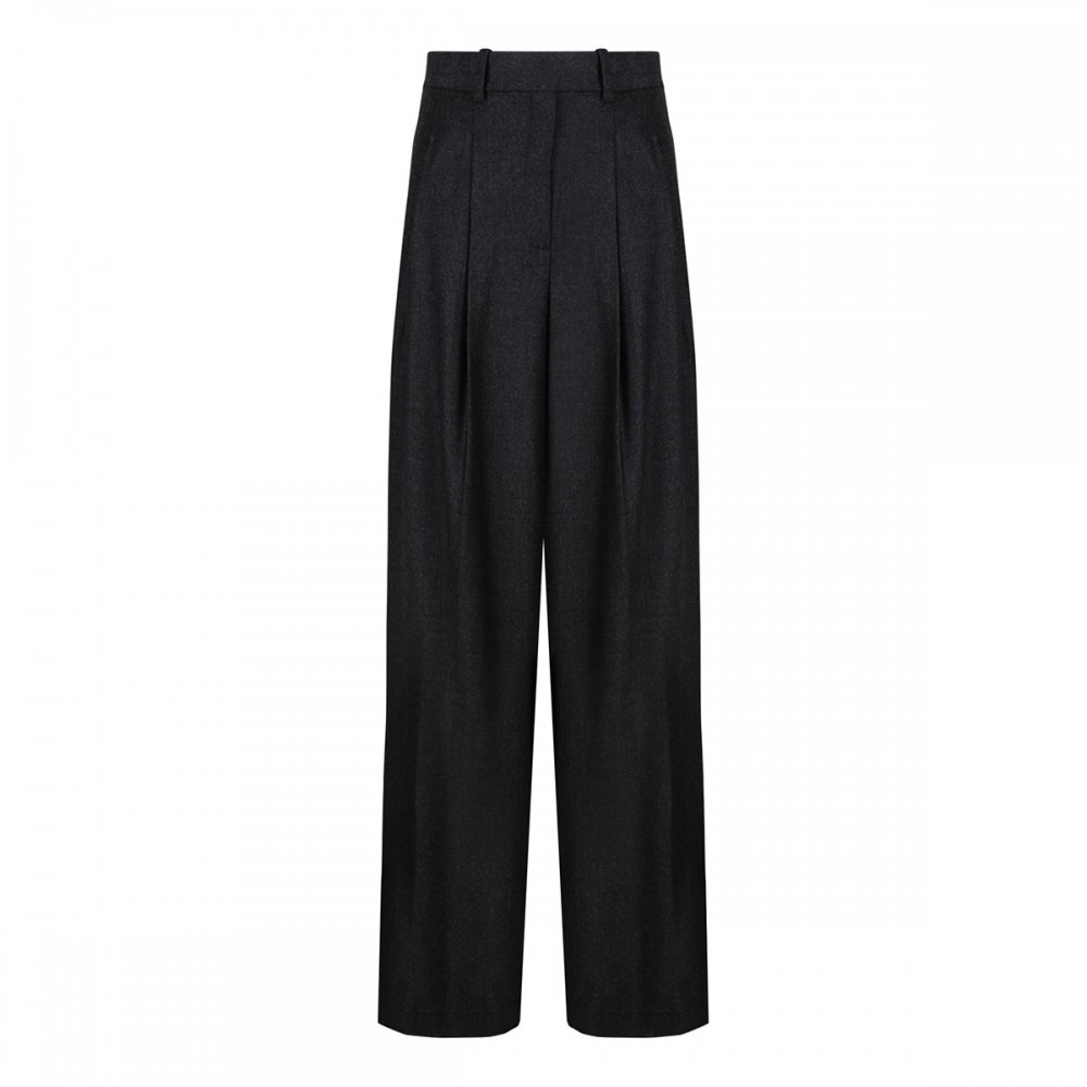 Double pleat pants