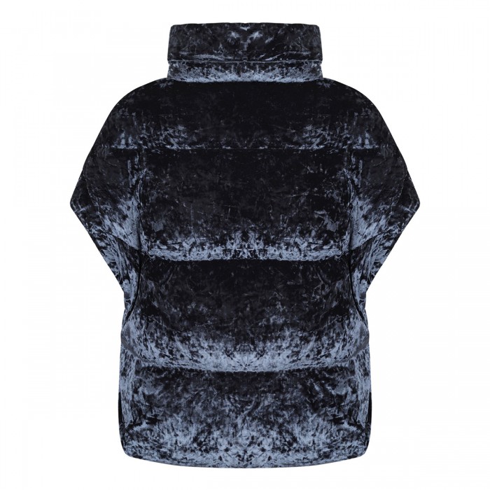 Dark blue cenille vest