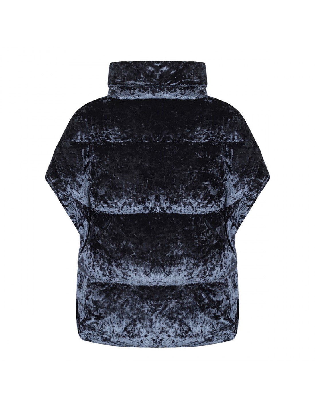 Dark blue cenille vest