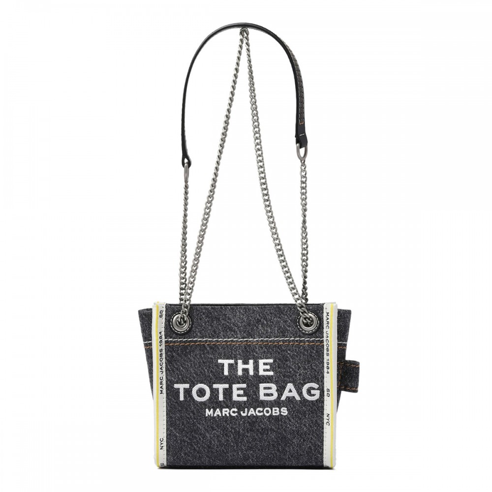 The Denim Chain Crossbody tote bag