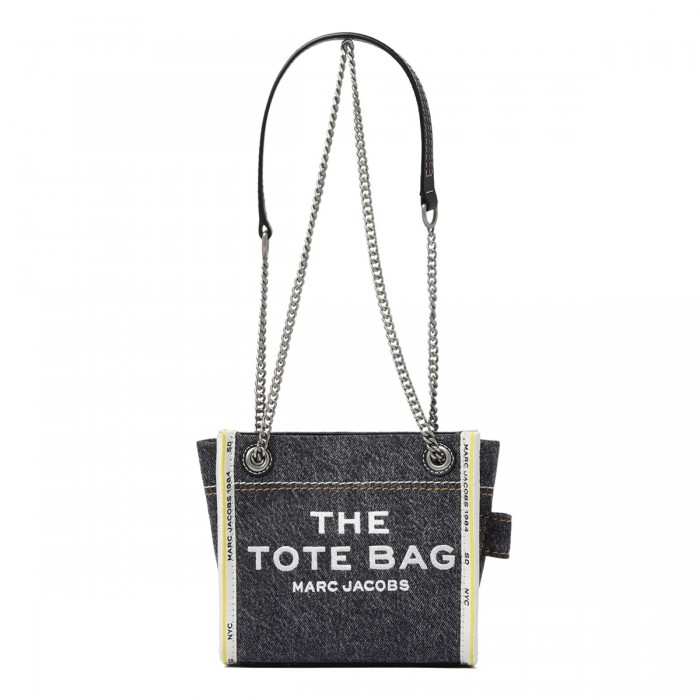 The Denim Chain Crossbody tote bag