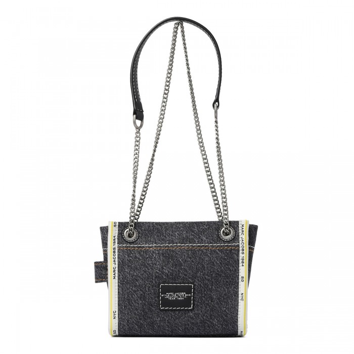 The Denim Chain Crossbody tote bag