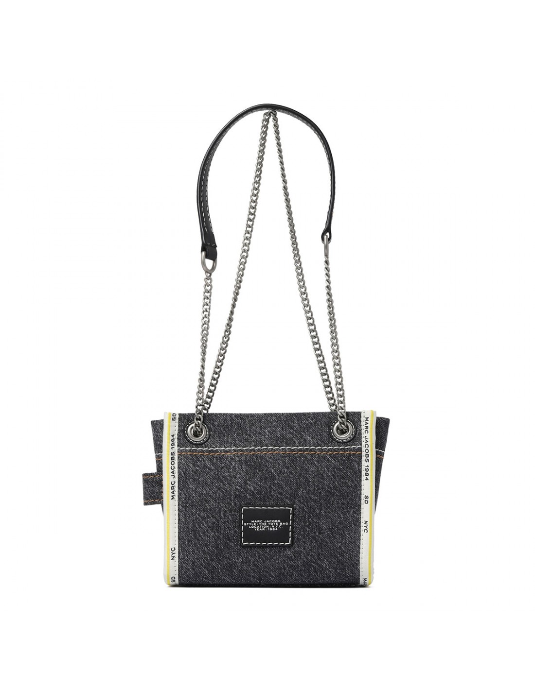 The Denim Chain Crossbody tote bag