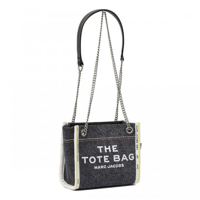 The Denim Chain Crossbody tote bag