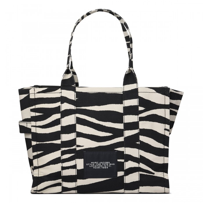 The Zebra canvas large tote bag