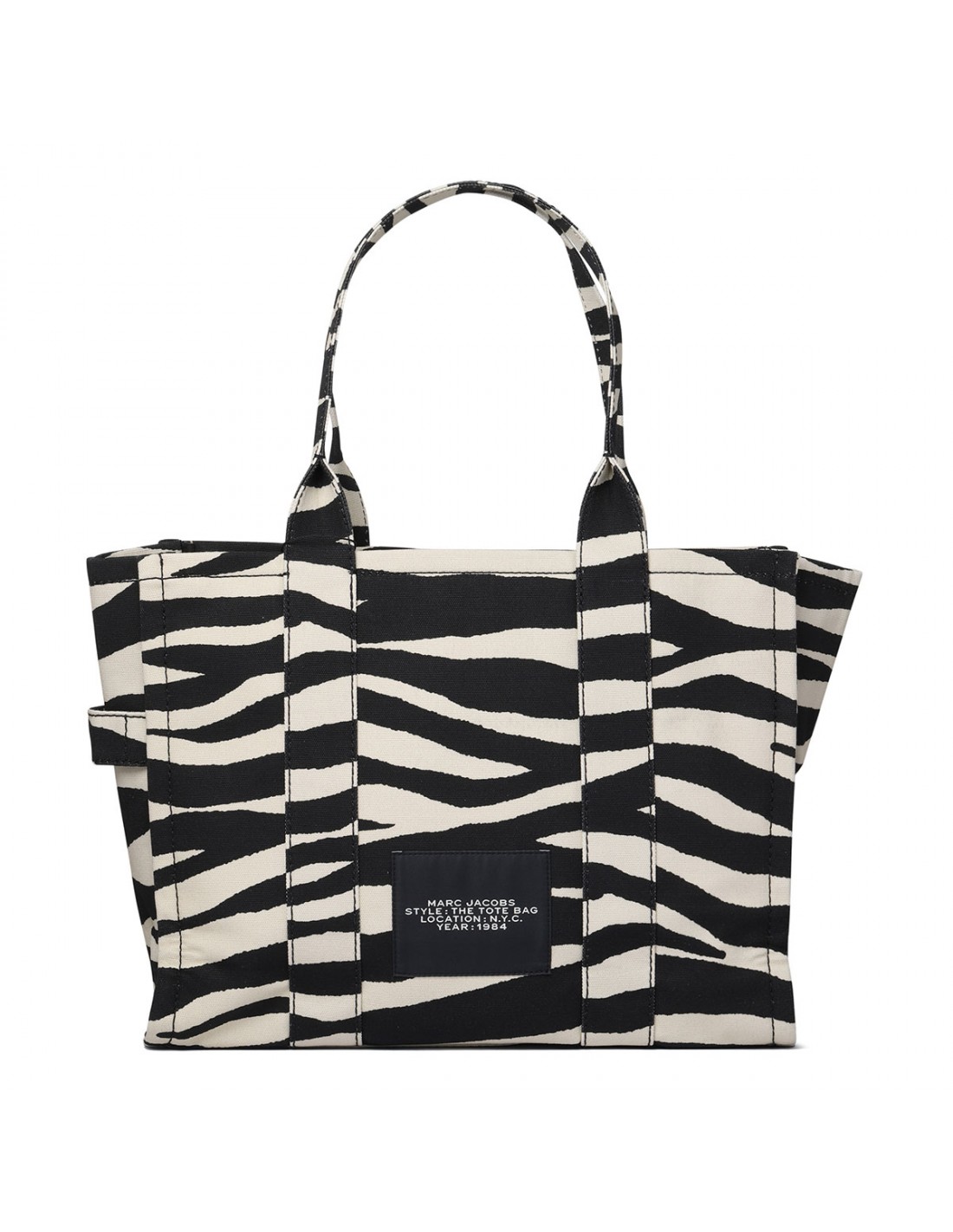 The Zebra canvas large tote bag