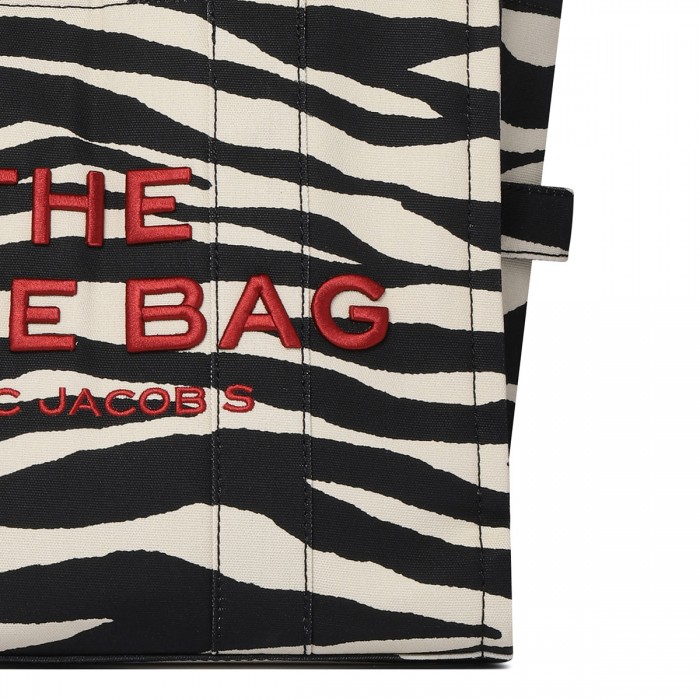 The Zebra canvas large tote bag