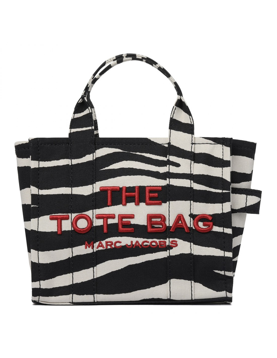 The Zebra canvas small tote bag