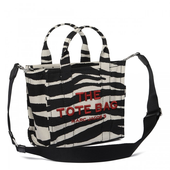 The Zebra canvas small tote bag