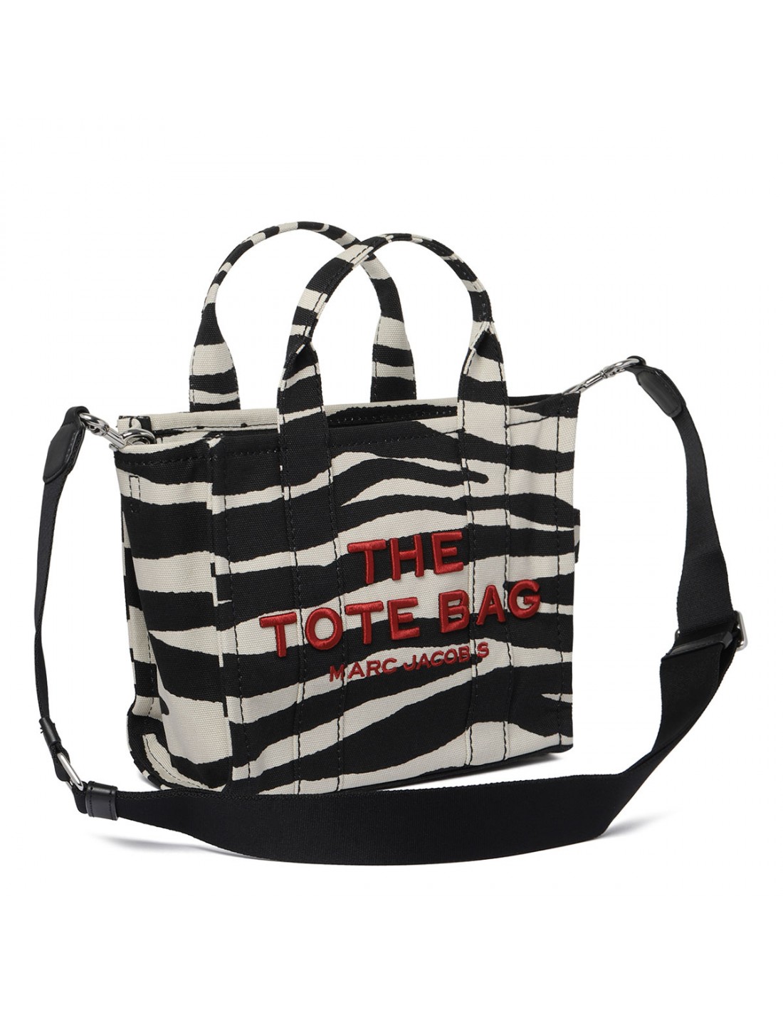 The Zebra canvas small tote bag