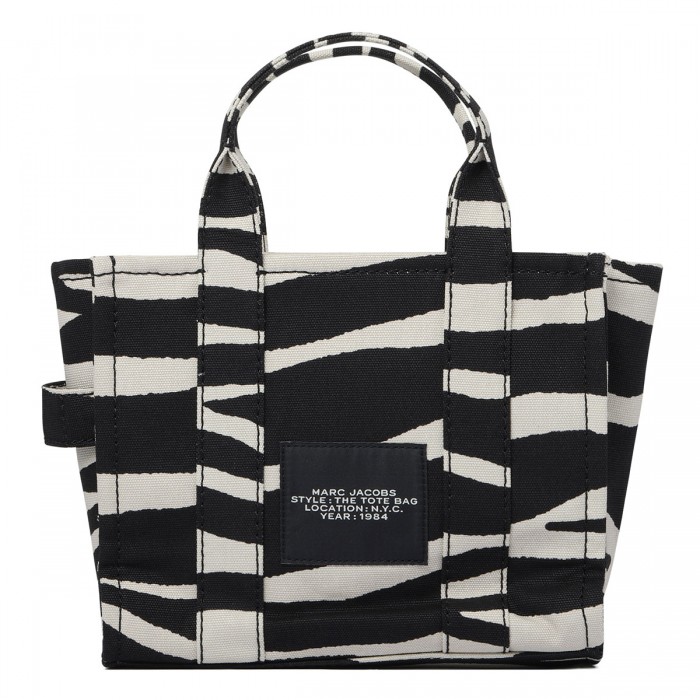 The Zebra canvas small tote bag