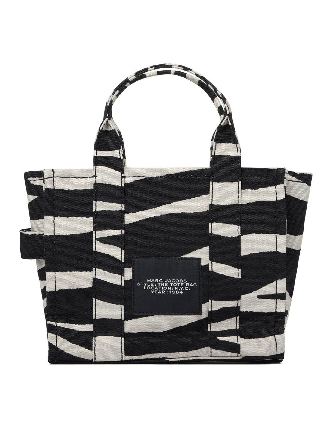 The Zebra canvas small tote bag