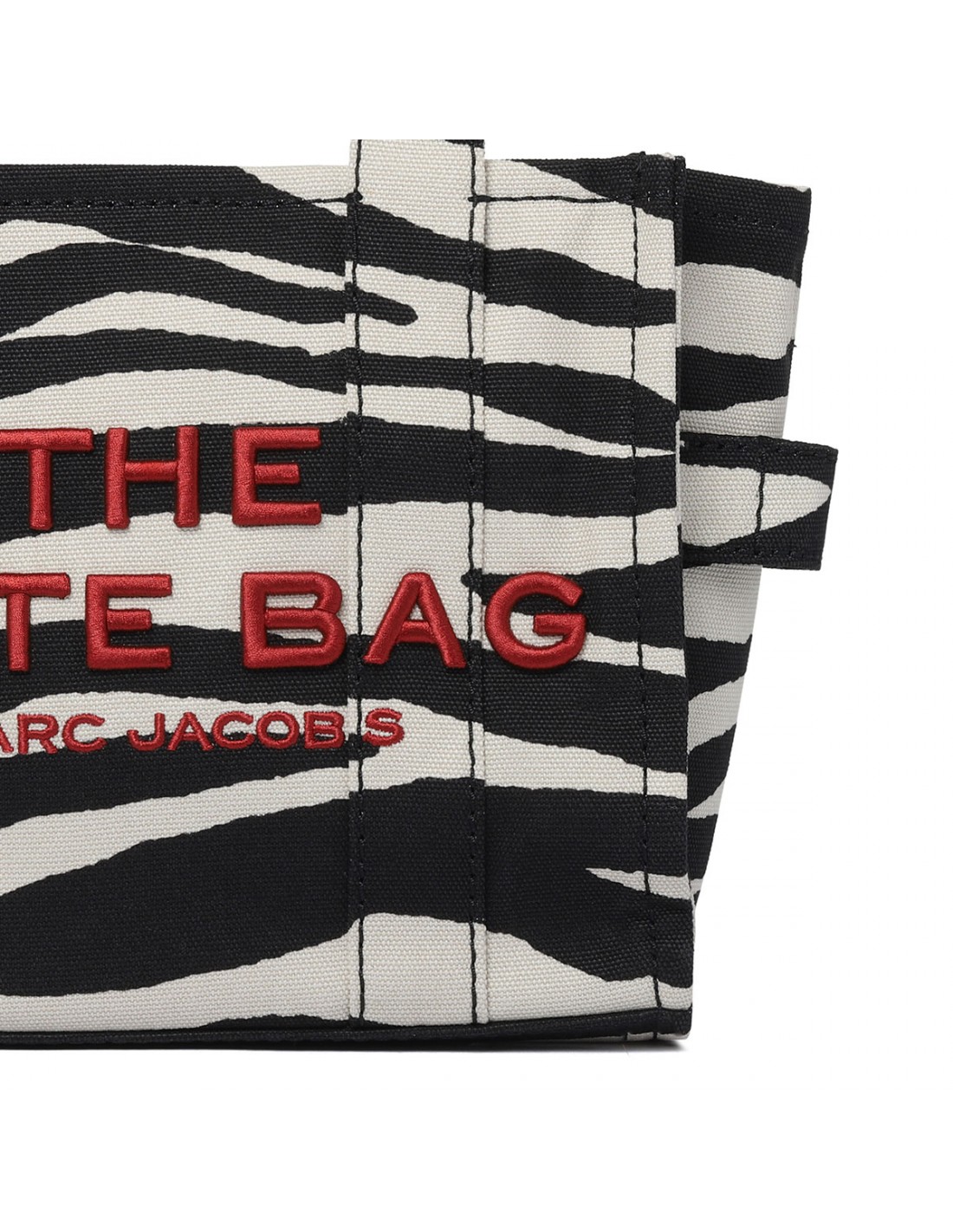 The Zebra canvas small tote bag