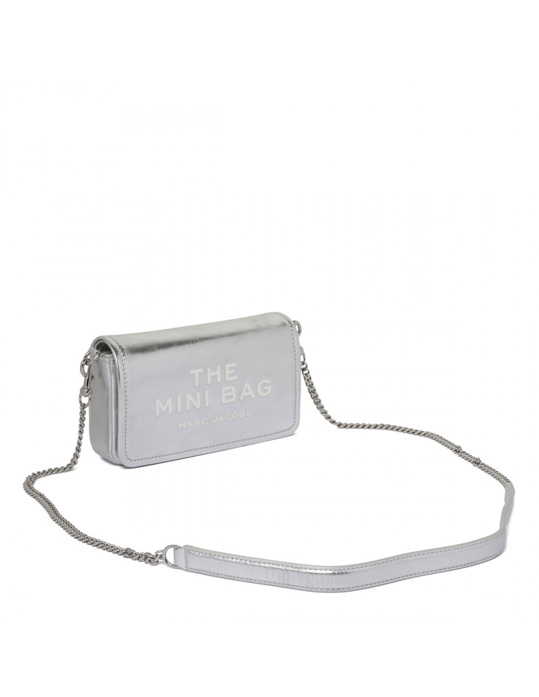 The Metallic Leather chain mini bag