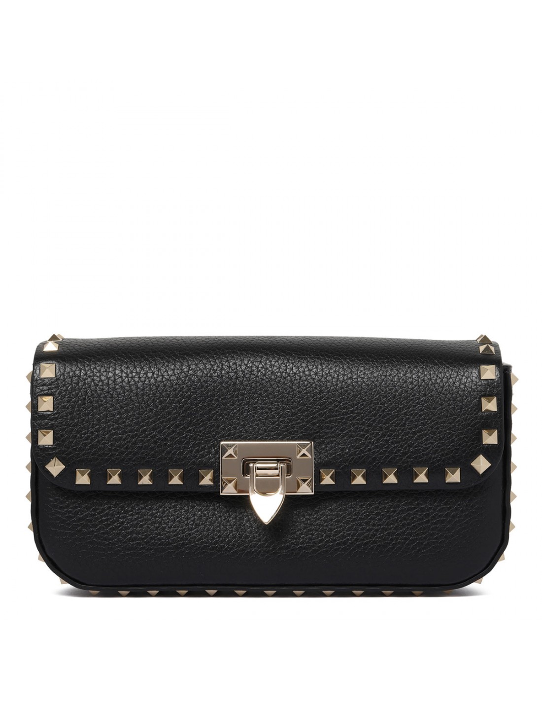 Rockstud black crossbody bag