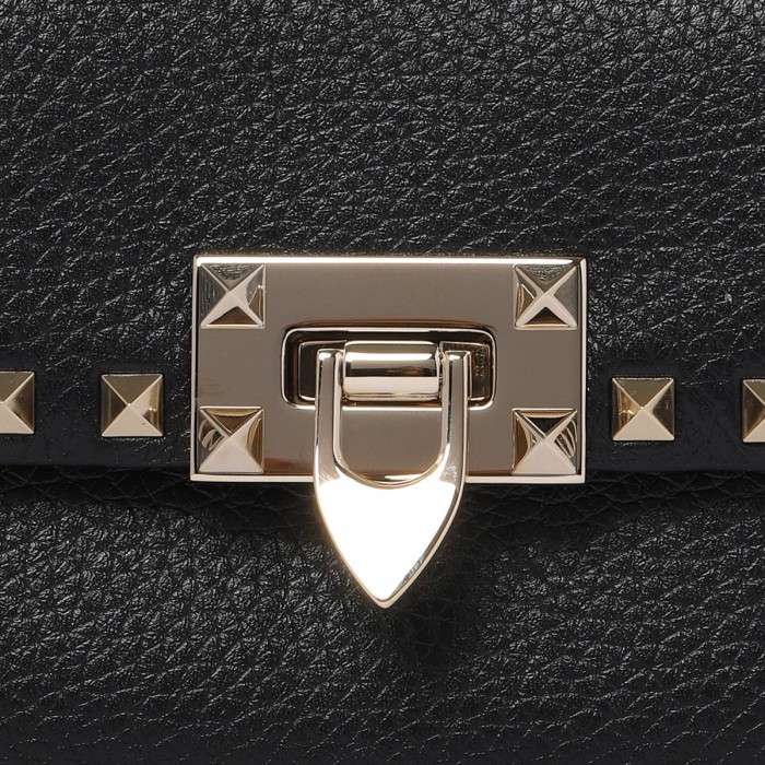 Rockstud black crossbody bag