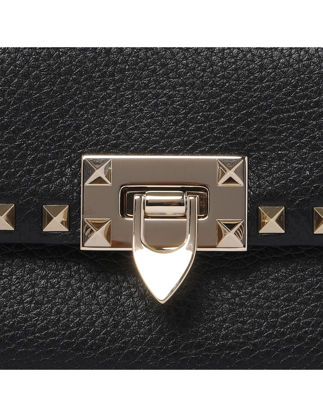 Rockstud black crossbody bag