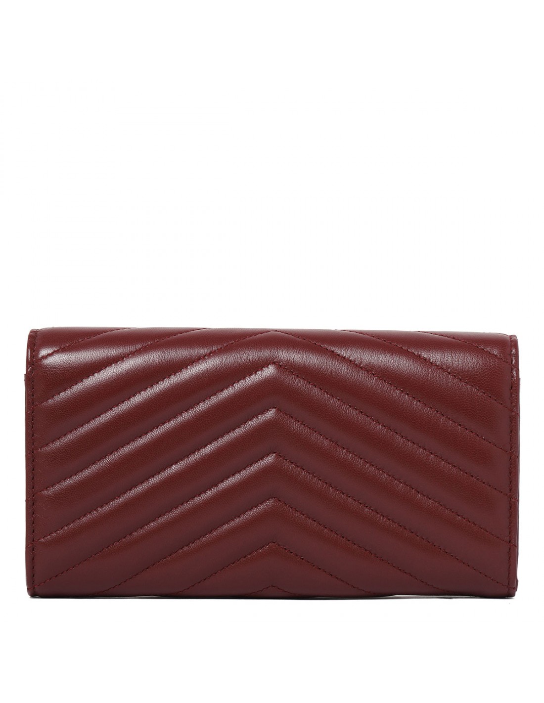 Cassandre matelassé large flap wallet