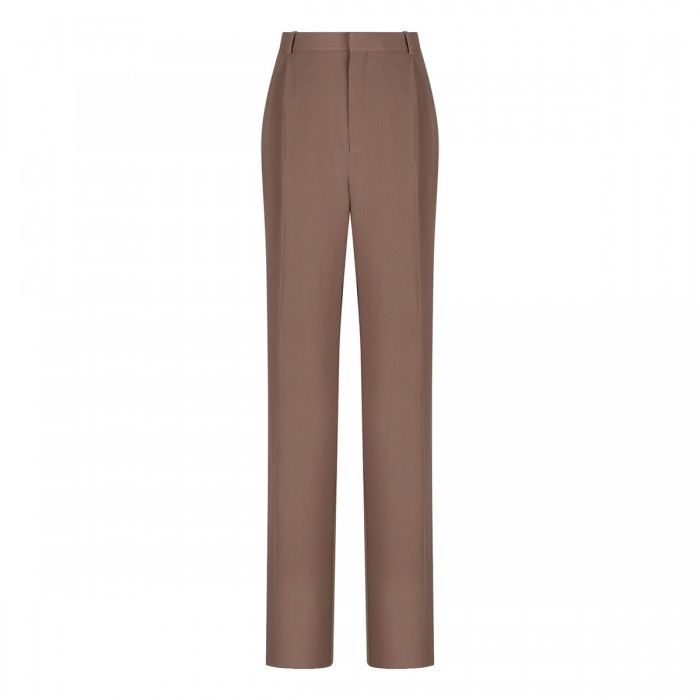 Silk crepe pants