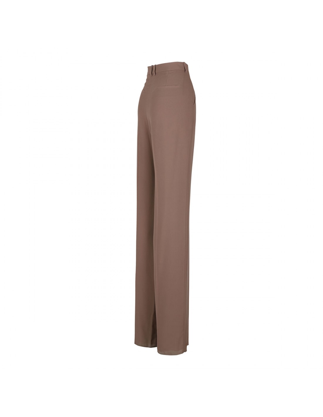 Silk crepe pants