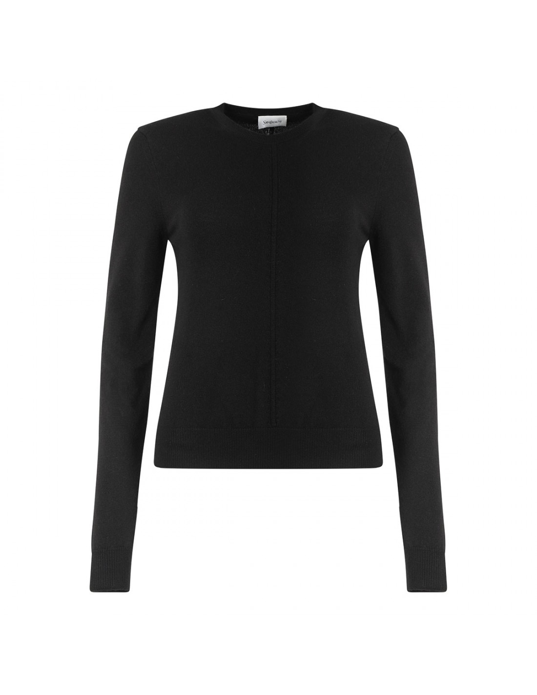 Black cashmere sweater